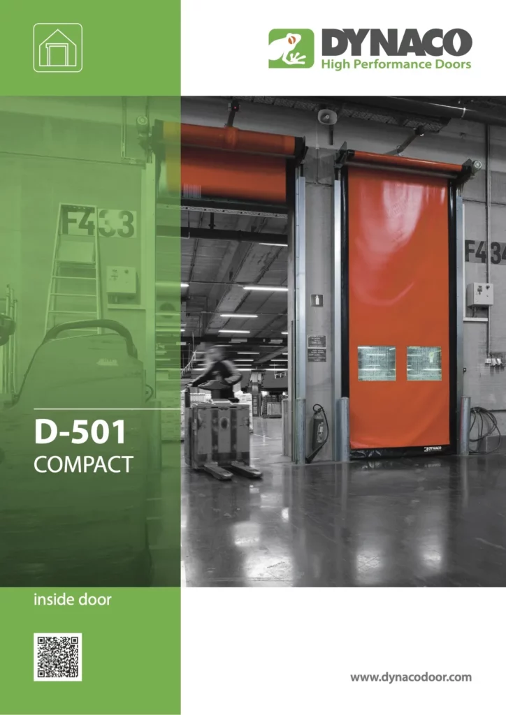 Catalogue Dynaco – porte rapide D-501 Compact.
