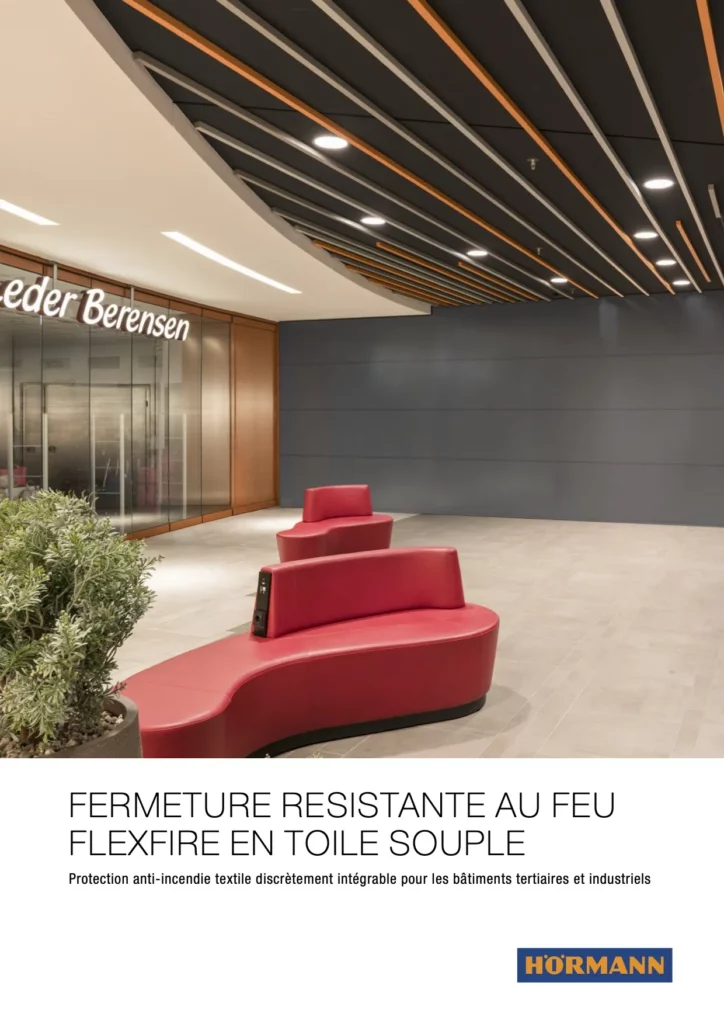 Catalogue Hörmann FlexFire Catalogue Hörmann – fermeture résistante au feu FlexFire.