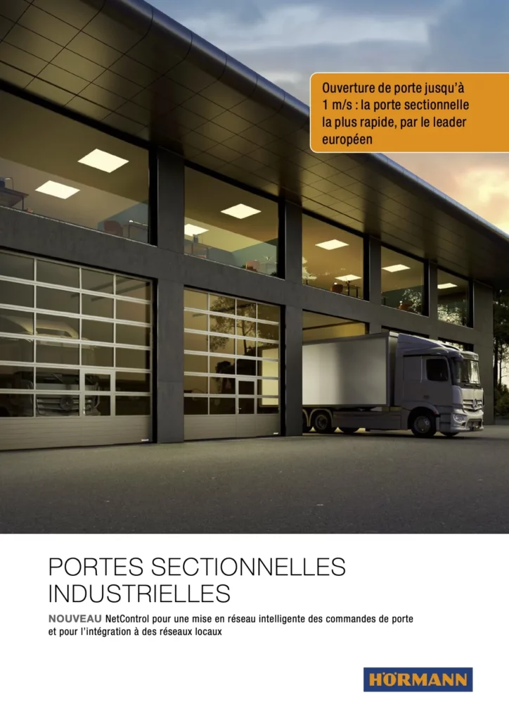 Catalogue Hörmann Portes sectionnelles Catalogue Hörmann – portes sectionnelles industrielles.