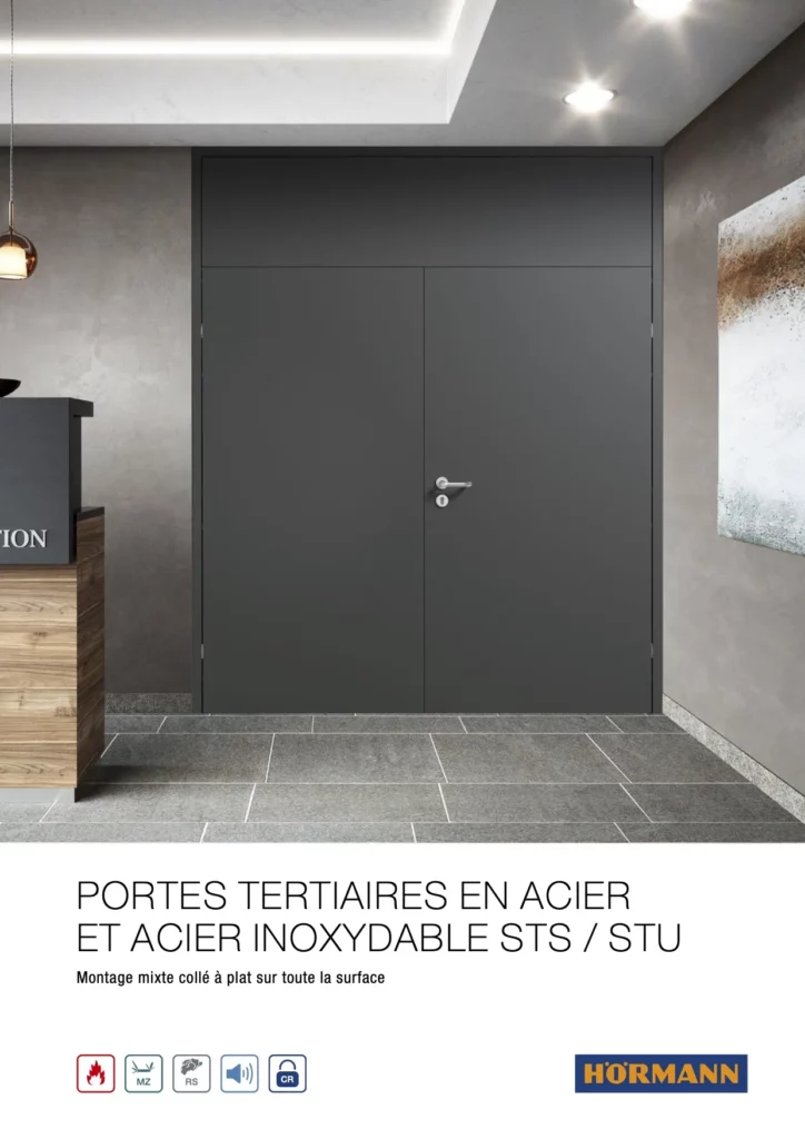 Catalogue Hörmann Portes tertiaires STS-STU Catalogue Hörmann – portes tertiaires STS / STU.