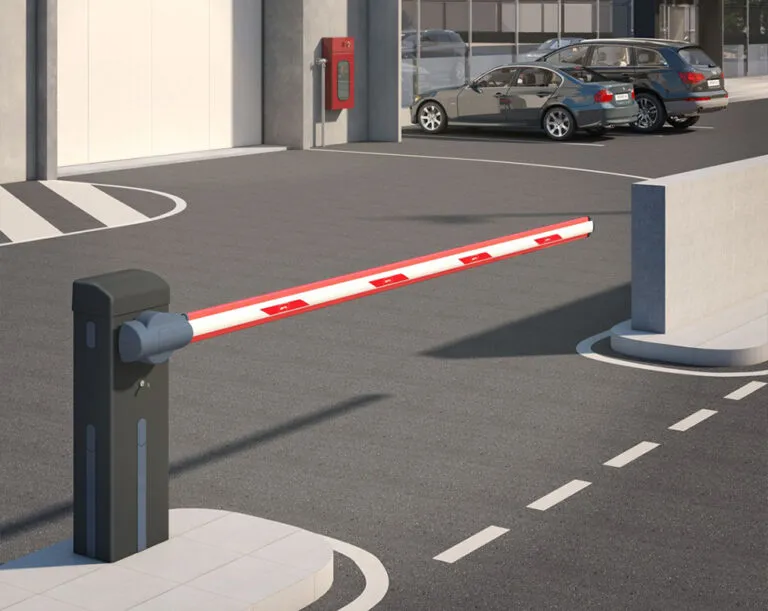 Pourquoi choisir une barrière ou borne rétractable – SGC Fermetures Illustration des avantages des barrières et bornes rétractables industrielles