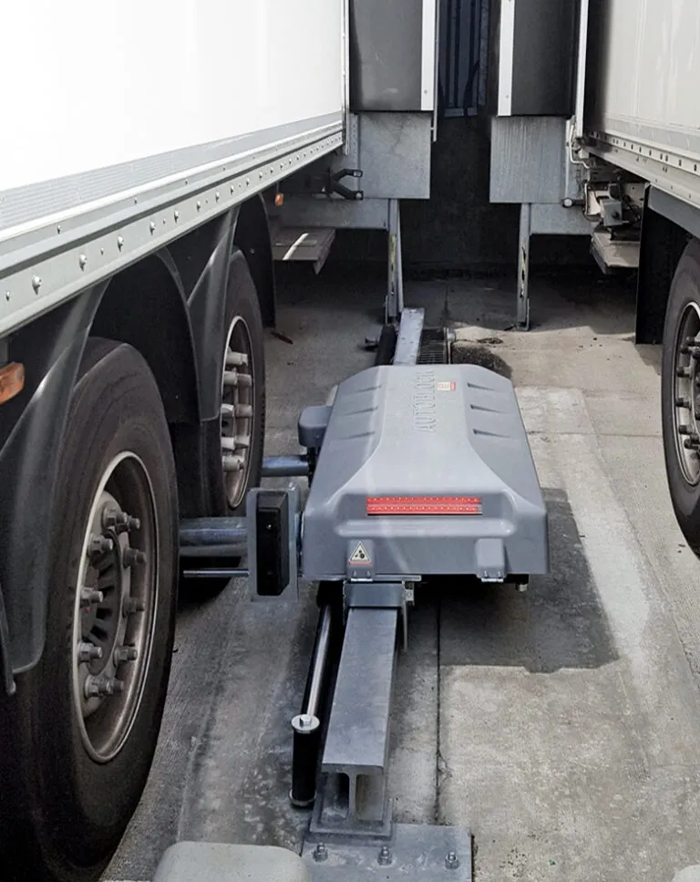Blocage de roues Autoblock – SGC Fermetures Système de blocage de roues Autoblock pour quais logistiques