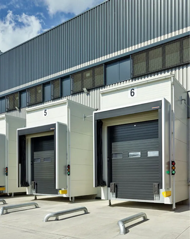 Sas gonflable – SGC Fermetures Sas de quai d’étanchéité gonflable installé par SGC Fermetures