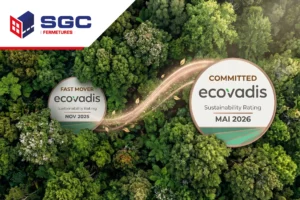 Progression EcoVadis et démarche RSE de SGC Fermetures en Centre-Val de Loire