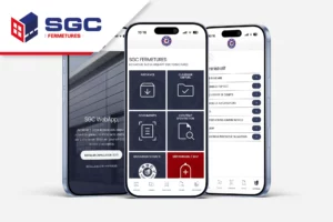 Webapp client SGC Fermetures permettant de déclarer une demande de SAV industriel depuis un smartphone
